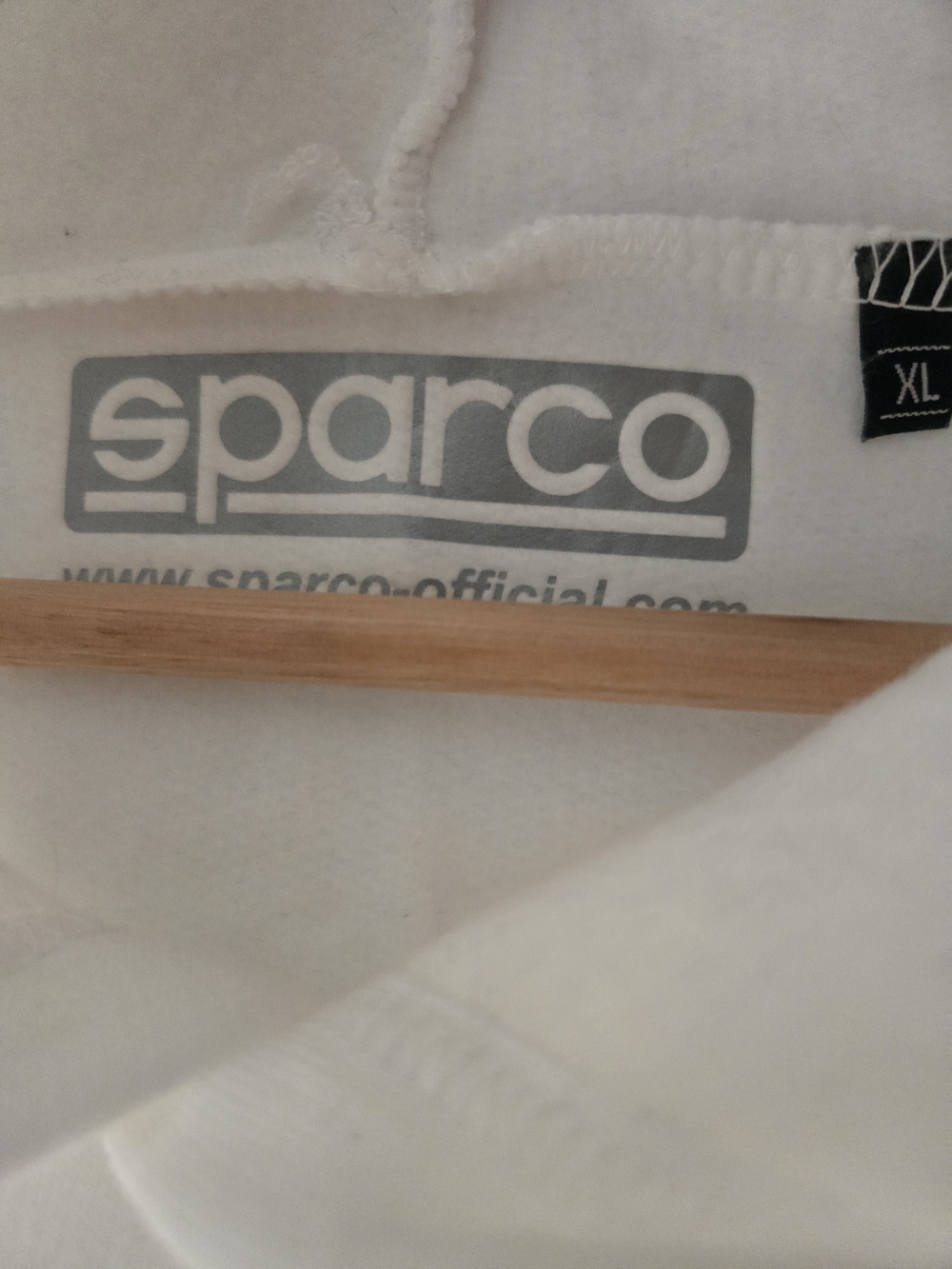 White Pullover Hoodie - Racing Performance Logo - Picture 3 of 8